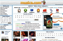 西班牙音乐网站：musica