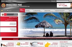 秘鲁移民局官方网站