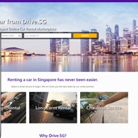新加坡租车网站：drive.sg