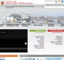 秘鲁政府官方网站