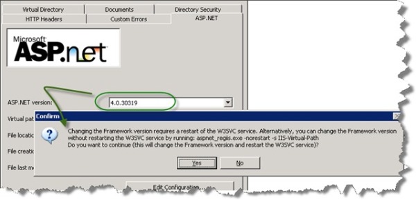 windows server 2003配置asp.net4.0网站找不到该页等问题解决方案