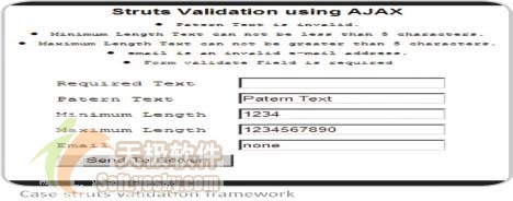 基于AJAX技术实现Struts校验框架