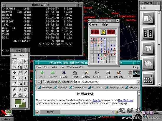 经典怀旧 几张Linux图形界面照片