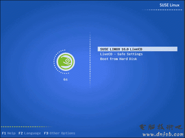 Suse Linux 10的启动过程