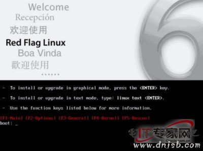 分享：图解安装红旗linux桌面6.0