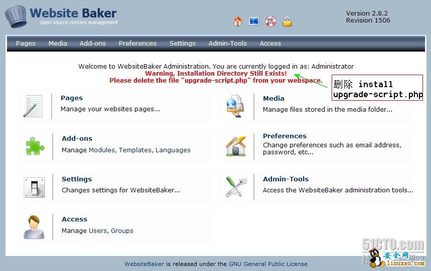 优化LNMP架构采用“Website Baker”为小型公司创建高性能网站方