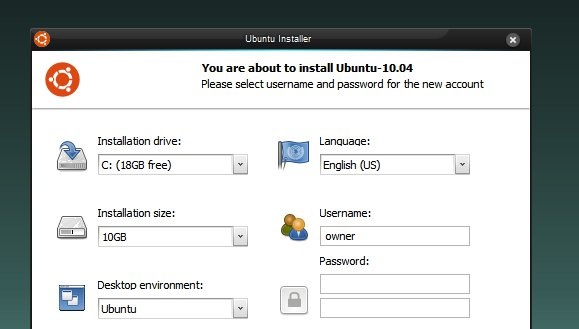 alternative ubuntu install