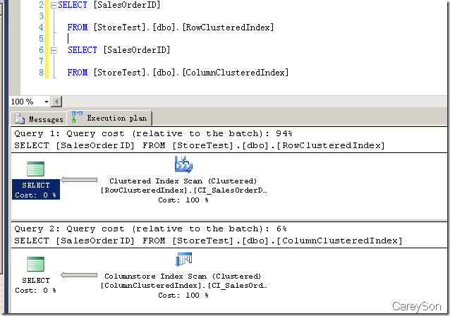 揭秘SQL Server 2014有哪些新特性(3)-可更新列存储聚集索引，