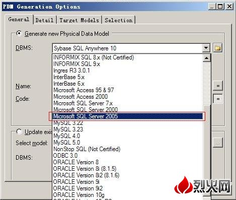 如何用PowerDesigner设计SQL Server数据库