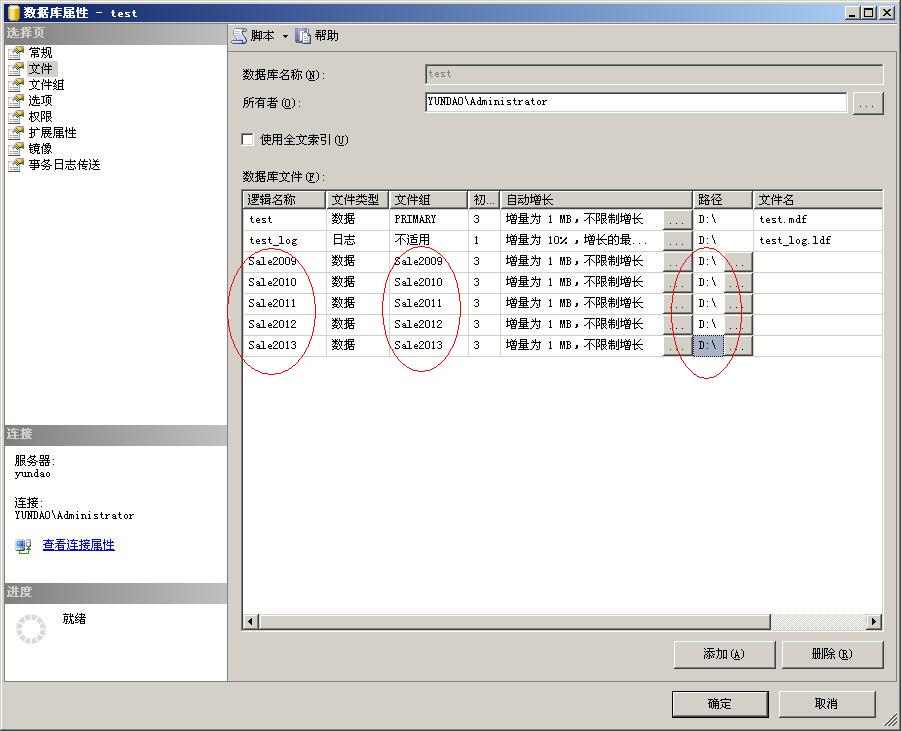 Sql分区表理解及实现