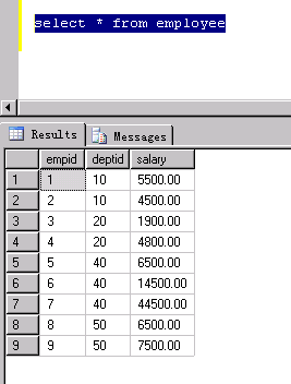 SQL2005利用ROW_NUMBER() OVER实现分页功能