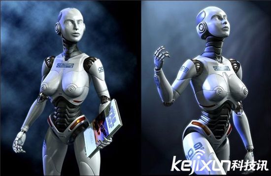 盘点未来的那些美女机器人 真的会让人心动啊